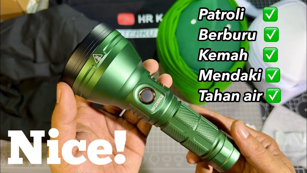Mateminco MT35Mini SST40 handsome super bright thrower flashlight