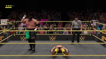WWE 2K17 (XBOX One) | Samoa Joe Wins and Destroys Hideo Itami