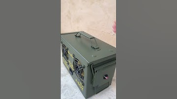 #ammocanspeaker #edc #tactical #tacticool #audiophile #hifi #ruggedspeakers #bluetoothspeaker