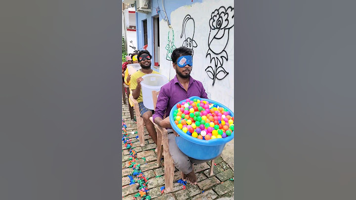 Pour challenge multi color ping pong 10000 ball challenge
