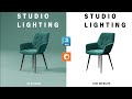 How to create a perfect studio lighting  3ds max corona render