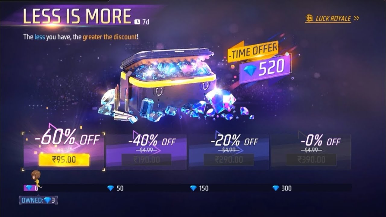 LESS IS MORE TOP UP EVENT IS BACK ☺️  