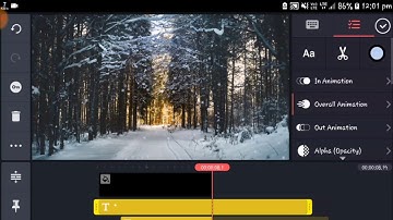 How to make a SNOW and RAIN EFFECT in KineMaster | KineMaster Tutorial | Tech Share Tamil