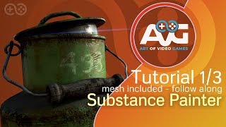 SUBSTANCE PAINTER TUTORIAL  |  PART 1 of 3  |  Tell the story...