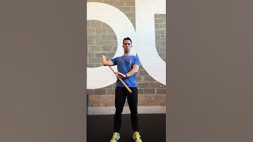 Rotação externa de ombro com bastão @prgularte