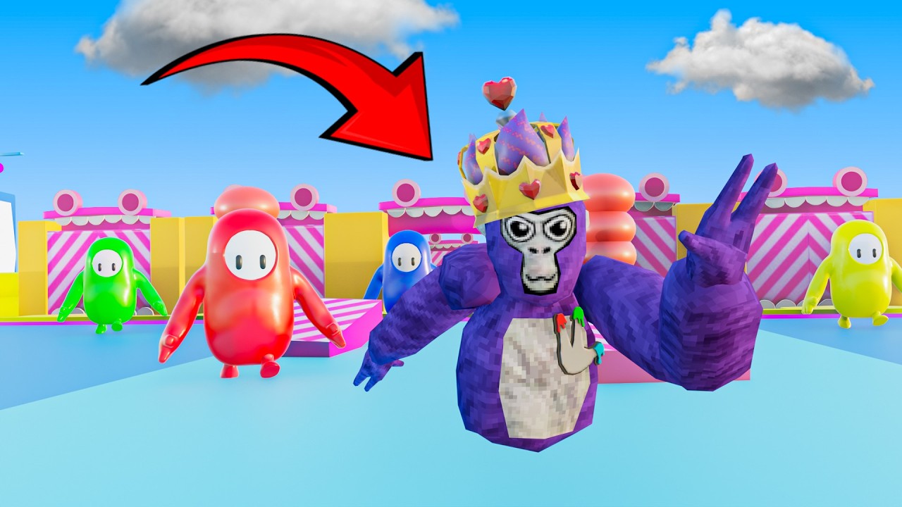 What If You Could Play FALL GUYS In Gorilla Tag!?