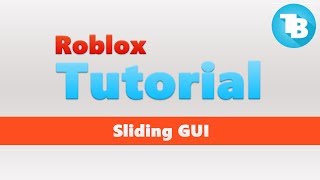 Roblox How To Make A Sliding Gui Youtube - roblox slider gui