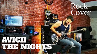 Avicii - The Nights Rock cover