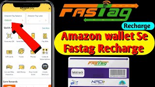 Amazon pay balance se Fastag Recharge || Fastag Recharge kaise kare ||#fastag_recharge