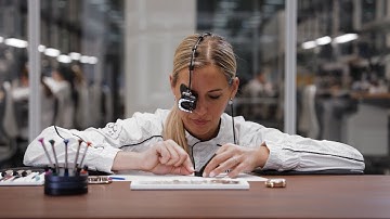 IWC Watchmaker assembles the Portugieser Tourbillon Rétrograde Chronograph (IW394009)