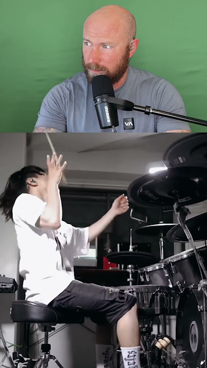 Survivor - Eye of the tiger drum cover Hal Drums #shorts