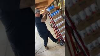 How to properly use a hand-truck