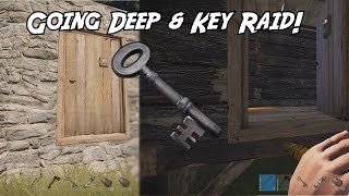 Going Deep & Key Raiding! (Rust SOLO Survival) #46