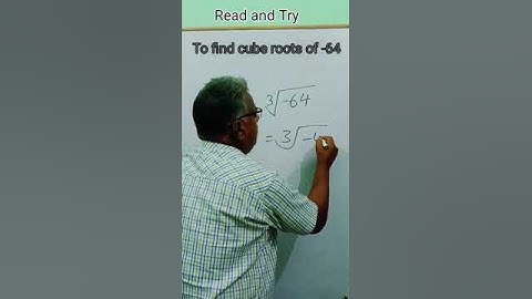 How to find cube roots of any negative number 😄#shorts #shortsfeed #math #viral #ytshorts
