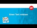 Quiz zum Vorlesen eines Textes