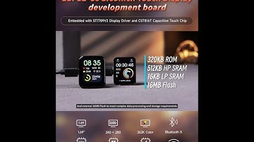 ESP32-C6-Touch-LCD-1.69,Wi-Fi 6+ BLE5 + Zigbee Support,ESP32-C6 RISC-V Architecture#waveshare #esp32