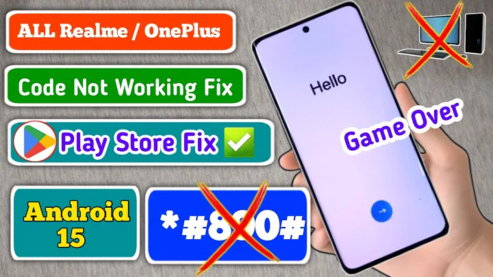 Fix *#899# Code not working 👉 All Realme / Oneplus Frp Unlock with OTA file - No Need Pc