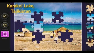 Magic Jigsaw Puzzle: Calendar - 21st August: Karakol Lake, Tajikistan (35) screenshot 4