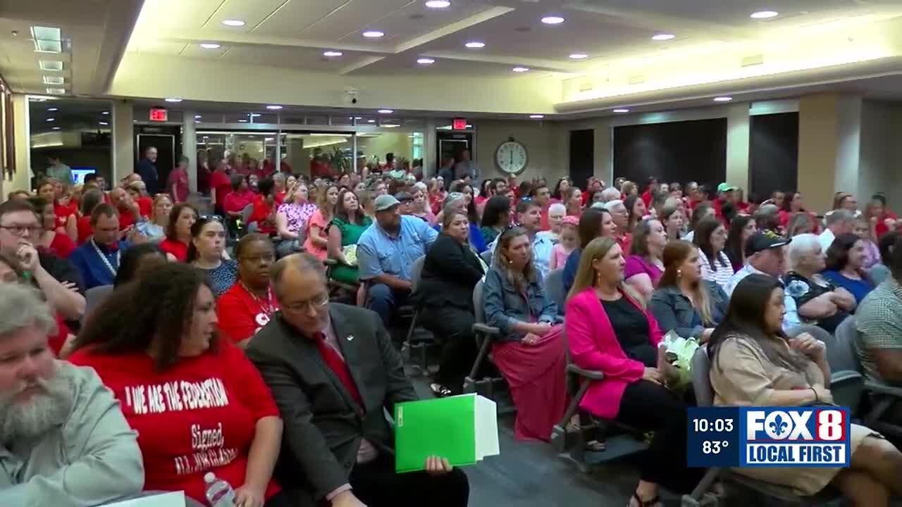 St tammany school board reverses course on union collective bargaining