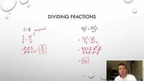 Unit 8 - Multiplying and Dividing Rational Expressions