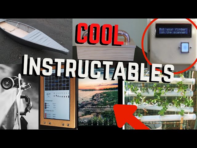 Awesome Instructables DIY Projects Ideas