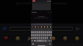 How to post an empty comment in YouTube
