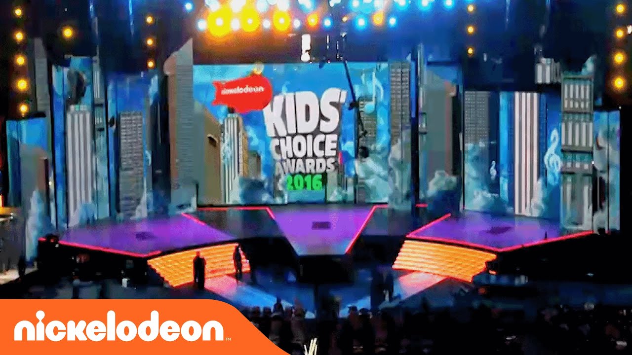 NickALive!: Inside Kids' Choice Awards 2023 Set Design: Stage Aims