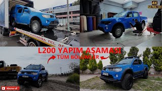 Kamu Çikmasi Mi̇tsubi̇shi̇ L200 Yapim Aşamasi Baştan Sona Tüm Bölümler 4K