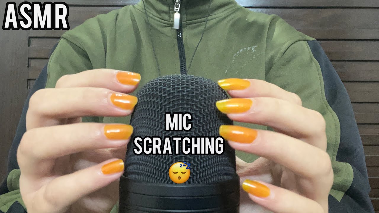 ASMR bare mic scratching 😴