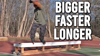 Taller Coping Box Session // Rollerblade Blank // Aggressive Inline Skate Vlog