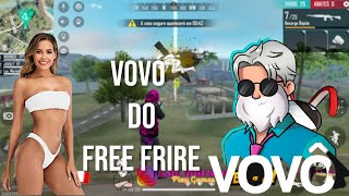 VOVÓ DO FREE FIRE XAVECANDO A GRINGA