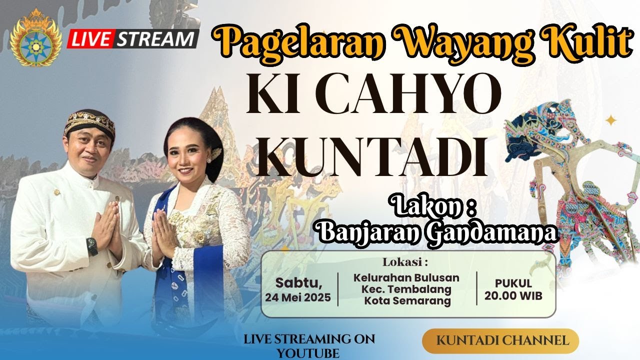 WAYANG KULIT KI CAHYO KUNTADI || LAKON BANJARAN GANDAMANA