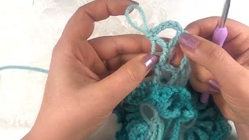 How to crochet Y stitch