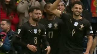 Portugal vs Armenia 9 - 1 Highlights  UEFA World Cup Qualifiers 2025 26  Bruno Hat Trick