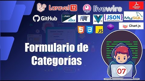 07 📋 Formulario de Creación de Categorías | Sistema de Inventario PHP Laravel MySQL