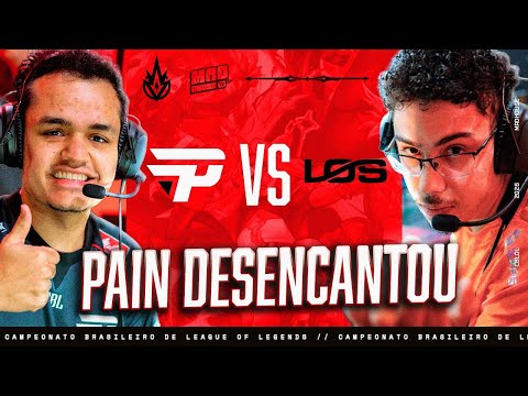 O IMPOSSÍVEL ACONTECEU!🔥 PAIN X LOS GRANDES (MD1) | COPA CBLOL 2026