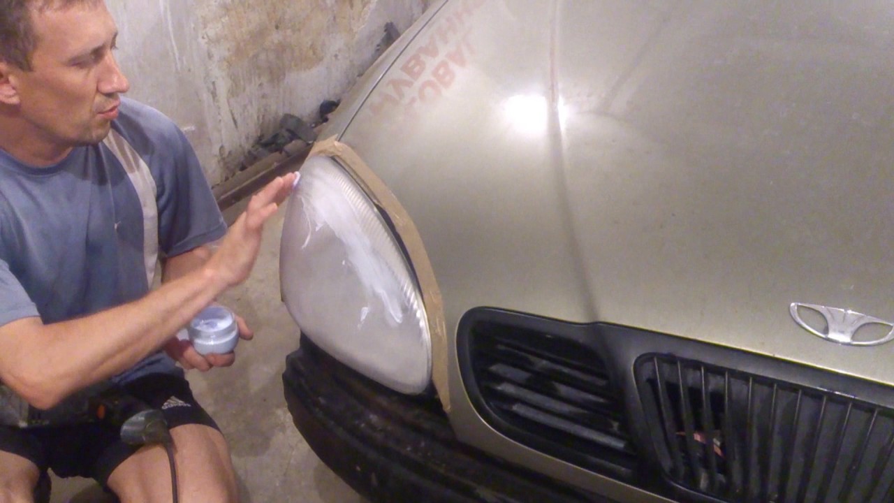 Как правильно отполировать фары на автомобиле, чтобы сохранить ...
