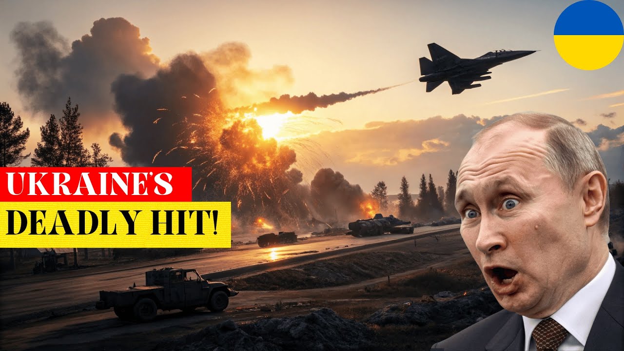 $30 Million Ukrainian Fighter Jet Destroys High-Value Russian Base