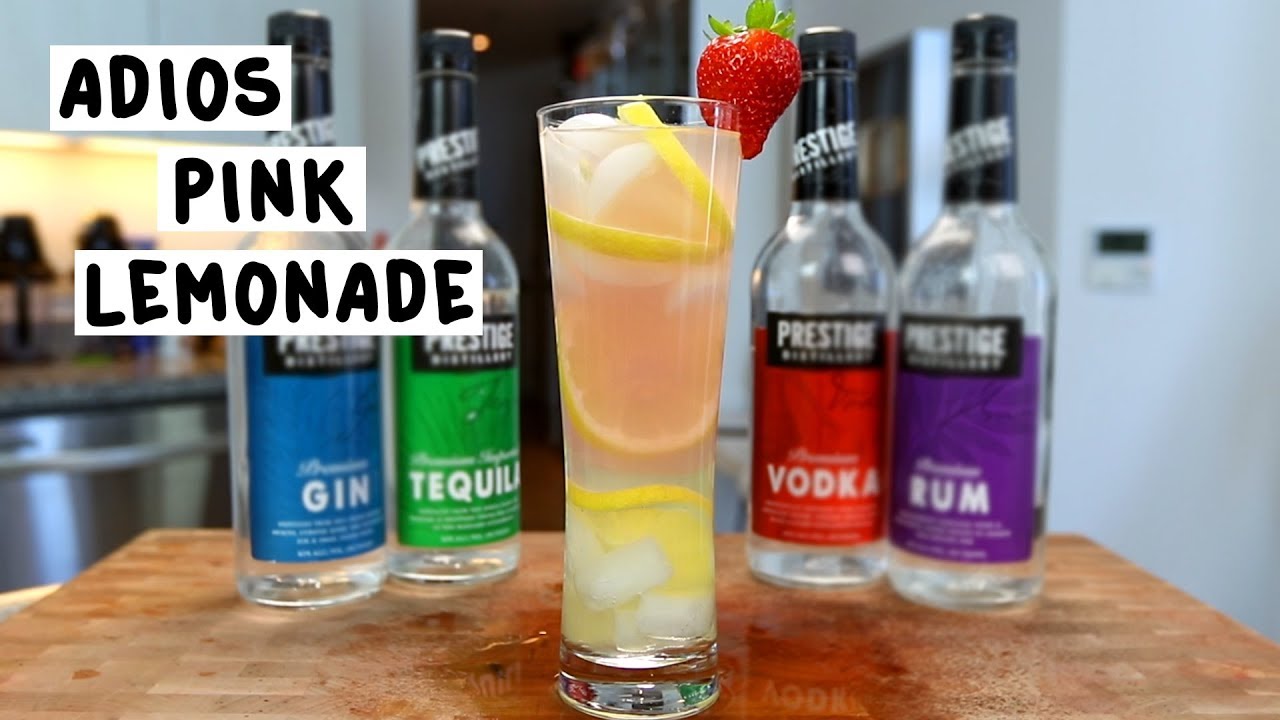 Adios Pink Lemonade Tipsy Bartender