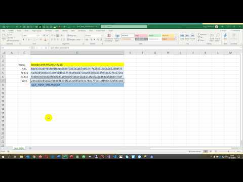 Excel : Encoding