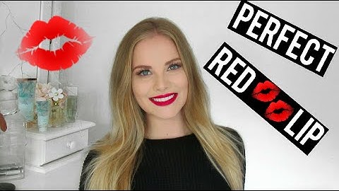 Tricks to the perfect red lip | MAC Ruby Woo