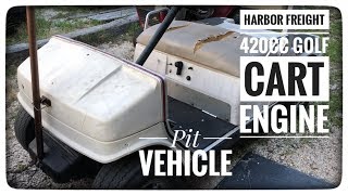 PIT CART 420cc Predator Harbor Freight engine