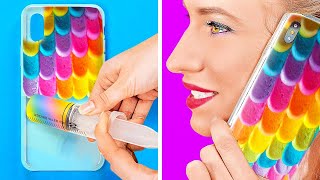 BRILLANTES TRUCOS PARA TU TELÉFONO || Ideas de joyería DIY y consejos para padres por 123 GO!GOLD