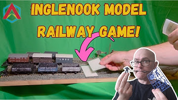 Model Railway Inglenook Shunting Puzzle – Simple Game ASMR Demonstration