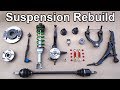 How to install a completely new front suspension in your car or truck