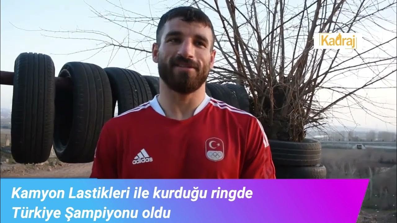 KAMYON LASTİKLERİ İLE KURDUĞU RİNGDE TÜRKİYE ŞAMPİYONU OLDU