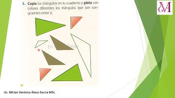 Congruencia de triángulos OCTAVO AB PÁG, 188 Y 189 TEXTO 2025