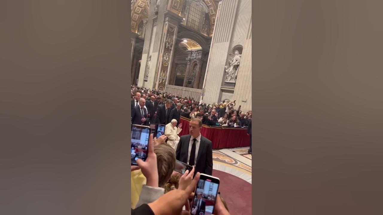 Pope Francis shorts pope vatican_city newyearseve YouTube