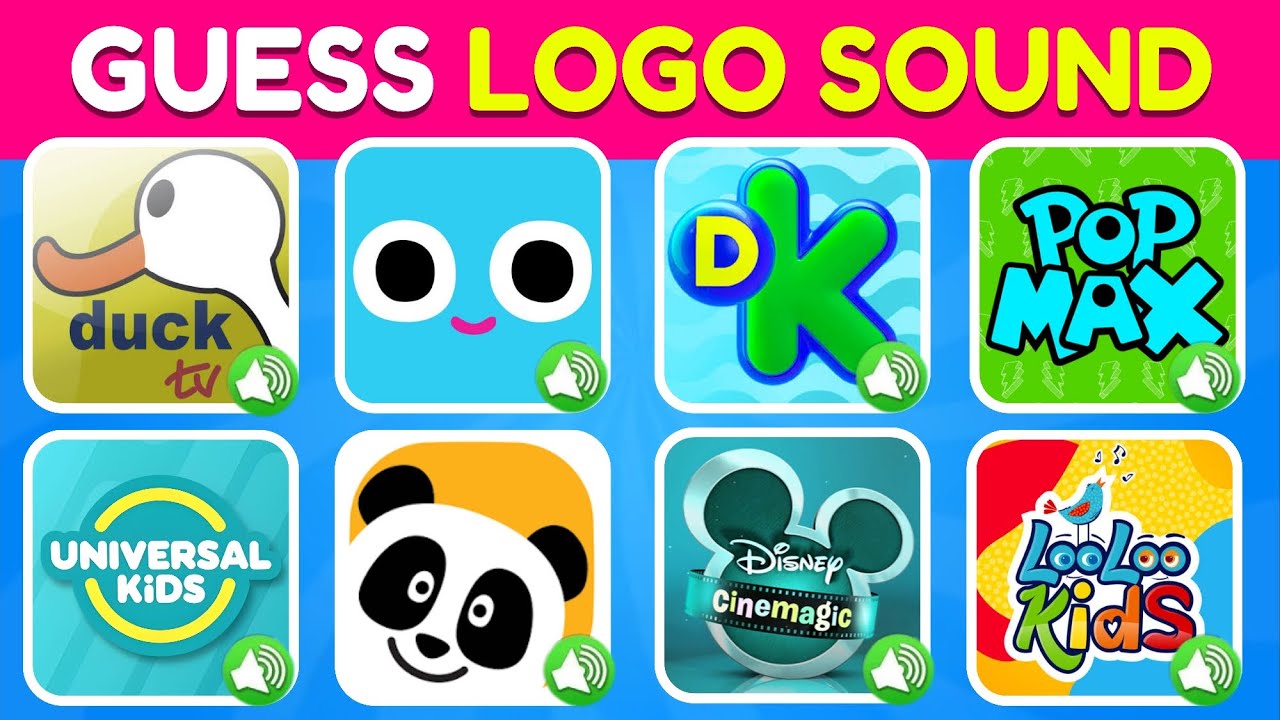 Guess The Cartoon TV Channel Logo Sound 🔊📺 Duck Tv, Universal Kids, Disney Cinemagic 
