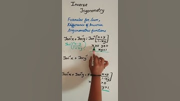 Inverse Trigonometry formulas based on tan inverse x//#short@ClassmateSuccess